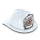 Chief's Choice Kid's Firefighter Hat, Maltese Cross Silver Background
