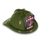Chief's Choice Kid's Firefighter Hat, Leather Background, Stock