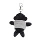 Black Bear Wild Bunch Plush Key Tag