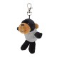 Black Bear Wild Bunch Plush Key Tag