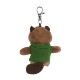 Beaver Wild Bunch Plush Key Tag