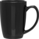 Glossy Contour Ceramic Mug, 14oz.
