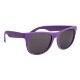 Vibrant Trim Rubberized Sunglasses