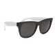 Vibrant Trim Rubberized Sunglasses