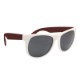 Vibrant Trim Rubberized Sunglasses