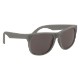 Vibrant Trim Rubberized Sunglasses
