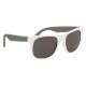 Vibrant Trim Rubberized Sunglasses