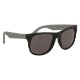 Vibrant Trim Rubberized Sunglasses