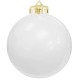 Round Vibrant & Crystal Colored Unbreakable Ornament, 3-1/4"
