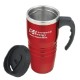 Tribune Stainless Steel Travel Mug, 16oz.