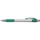 Premium Silver Stylus Click Pen w/Metallic Accents