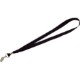 Polyester Lanyard w/ Bulldog Clip, 3/4" Wide