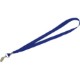 Polyester Lanyard w/ Bulldog Clip, 3/4" Wide