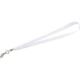 Polyester Lanyard w/ Bulldog Clip, 3/4" Wide