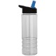 Salute Tritan™ Bottle, 24oz. - Flip Straw Lid