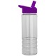 Salute Tritan™ Bottle, 24oz. - Flip Straw Lid