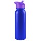 Aquarius Tritan™ Metallic Sport Bottle, 24oz. - Flip Straw Lid