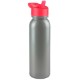 Aquarius Tritan™ Metallic Sport Bottle, 24oz. - Flip Straw Lid