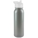 Aquarius Tritan™ Metallic Sport Bottle, 24oz. - Flip Straw Lid