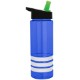 Sergeant Tritan™ Stripe Bottle, 24oz. - Flip Straw Lid
