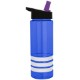 Sergeant Tritan™ Stripe Bottle, 24oz. - Flip Straw Lid