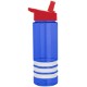 Sergeant Tritan™ Stripe Bottle, 24oz. - Flip Straw Lid