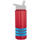 Sergeant Tritan™ Stripe Bottle, 24oz. - Flip Straw Lid