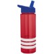 Sergeant Tritan™ Stripe Bottle, 24oz. - Flip Straw Lid