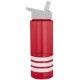Sergeant Tritan™ Stripe Bottle, 24oz. - Flip Straw Lid