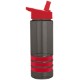 Sergeant Tritan™ Stripe Bottle, 24oz. - Flip Straw Lid