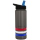 Sergeant Tritan™ Stripe Bottle, 24oz. - Flip Straw Lid