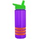 Sergeant Tritan™ Stripe Bottle, 24oz. - Flip Straw Lid