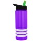Sergeant Tritan™ Stripe Bottle, 24oz. - Flip Straw Lid