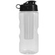 Finger Grip Infuser Tritan™ Transparent Bottle, 22oz. - Flip Top Lid