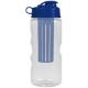 Finger Grip Infuser Tritan™ Transparent Bottle, 22oz. - Flip Top Lid