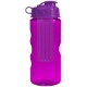 Finger Grip Infuser Tritan™ Transparent Bottle, 22oz. - Flip Top Lid