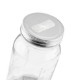 Glass Mason Jar w/Aluminum Lid, 20oz.