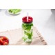 Glass Mason Jar w/Aluminum Lid, 20oz.