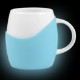 Rotunda Ceramic Mug w/Glow in the Dark Grip, 14oz.