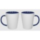 Two-Tone Latte Mug, 12oz.