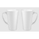 Tall White Latte Mug, 16oz.