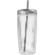 Geo Double Wall Acrylic Tumbler, 16 oz.