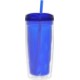 Geo Double Wall Acrylic Tumbler, 16 oz.
