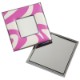 Stylish Zebra Print Mirror w/ Purse Pouch