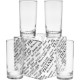 Deluxe "Thank You" Beverage Glass Set