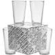 Pint Glass Four-Piece "Thank You" Set