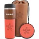 Alta Woodgrain Tumbler & Coaster Gift Set