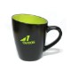 Gibraltar Angled Ceramic Mug, 12oz.