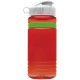 Grip Stripe Tritan™ Bottle, 20oz. - Flip Top Lid