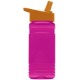 Groove Tritan™ Transparent Sports Bottle, 20oz. - Flip Straw Lid